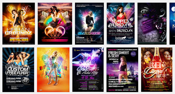 Club Flyer Design