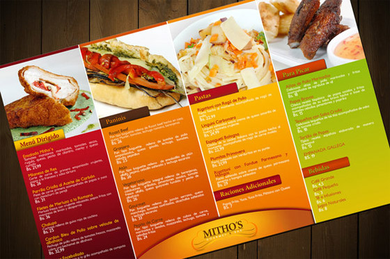 Restaurant Menu Design
