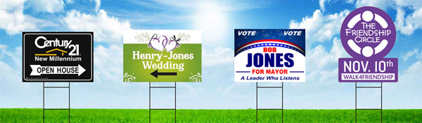 Yard Signs Designs